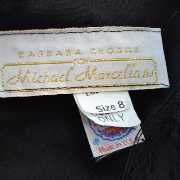 Barbara Chodos for Michael Marcella Sequin Top Vintage 80's Size 8 - Picture 7 of 9